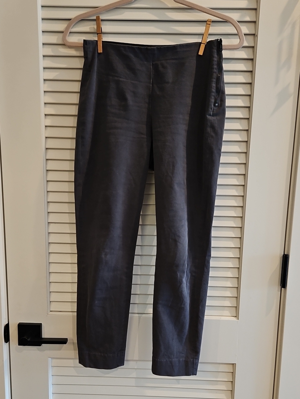 Everlane Charcoal Straight-Leg Pants